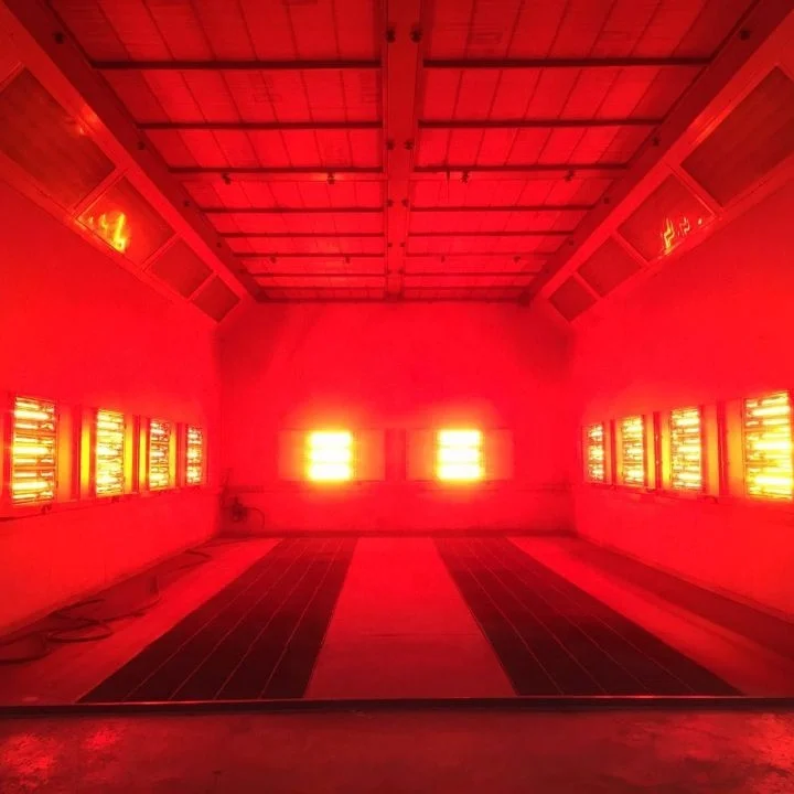 Automatic Open 3000w Shortwave Infrared Curing Baking Heating Lamp For Car Body Painting Spray Booth Heating Lamps System