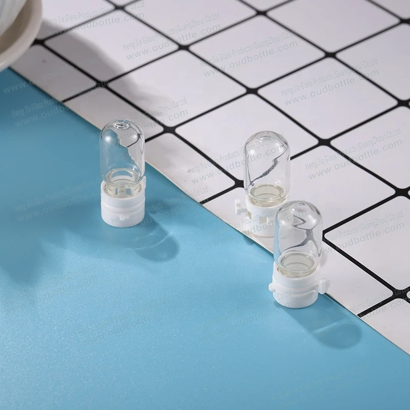 Perfume plastic pipette 1ml oil dropper bottles glass vial with wholesale price