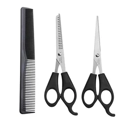 Dog Grooming Dogs Hair Cutter Stainless Steel Shears Straight Thinning Curved Pet Dog Cat Cutting Tools Grooming Scissors Set
