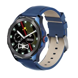 2021 White BT4.0 touch circle Heart Rate Monitor Health Fitness sports dropshipping Android ios call play smart watch