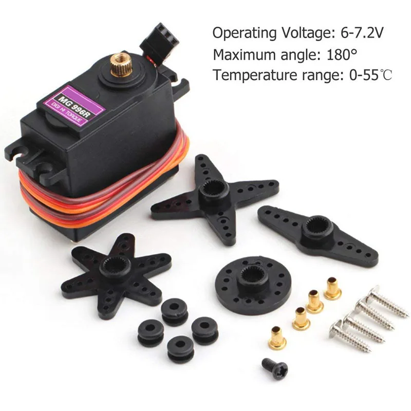 Servos Digital MG996R MG995 Servo Metal Gear for Futaba JR Car RC Model Helicopter Boat MG995