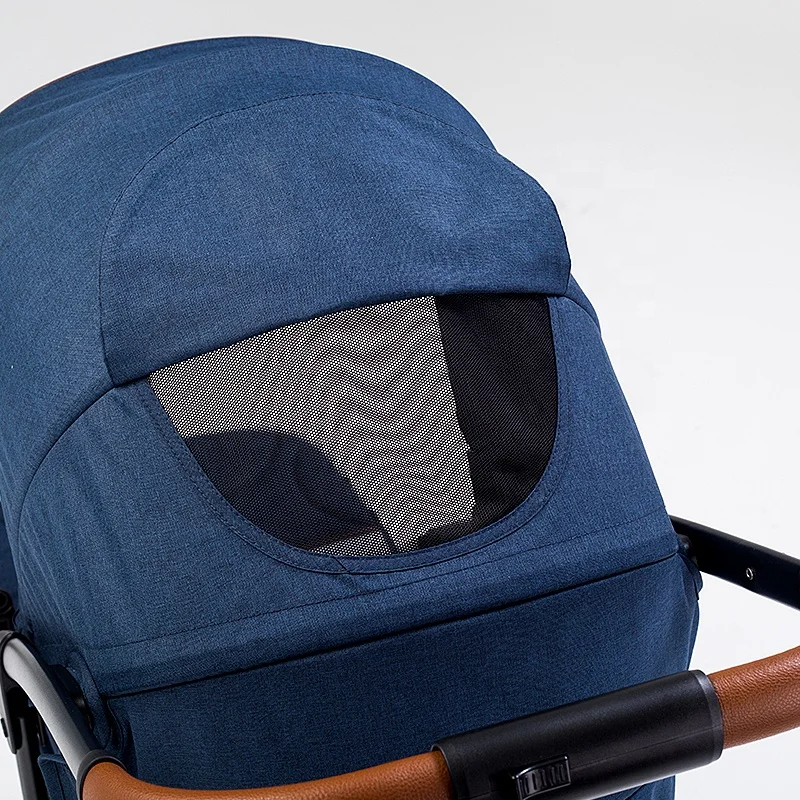 Outdoor sun shading foldable portable shock proof baby stroller