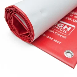 Custom Outdoor Advertising Fabric Vinyl Large Format PVC Flex Banner For Fence Printed Banner