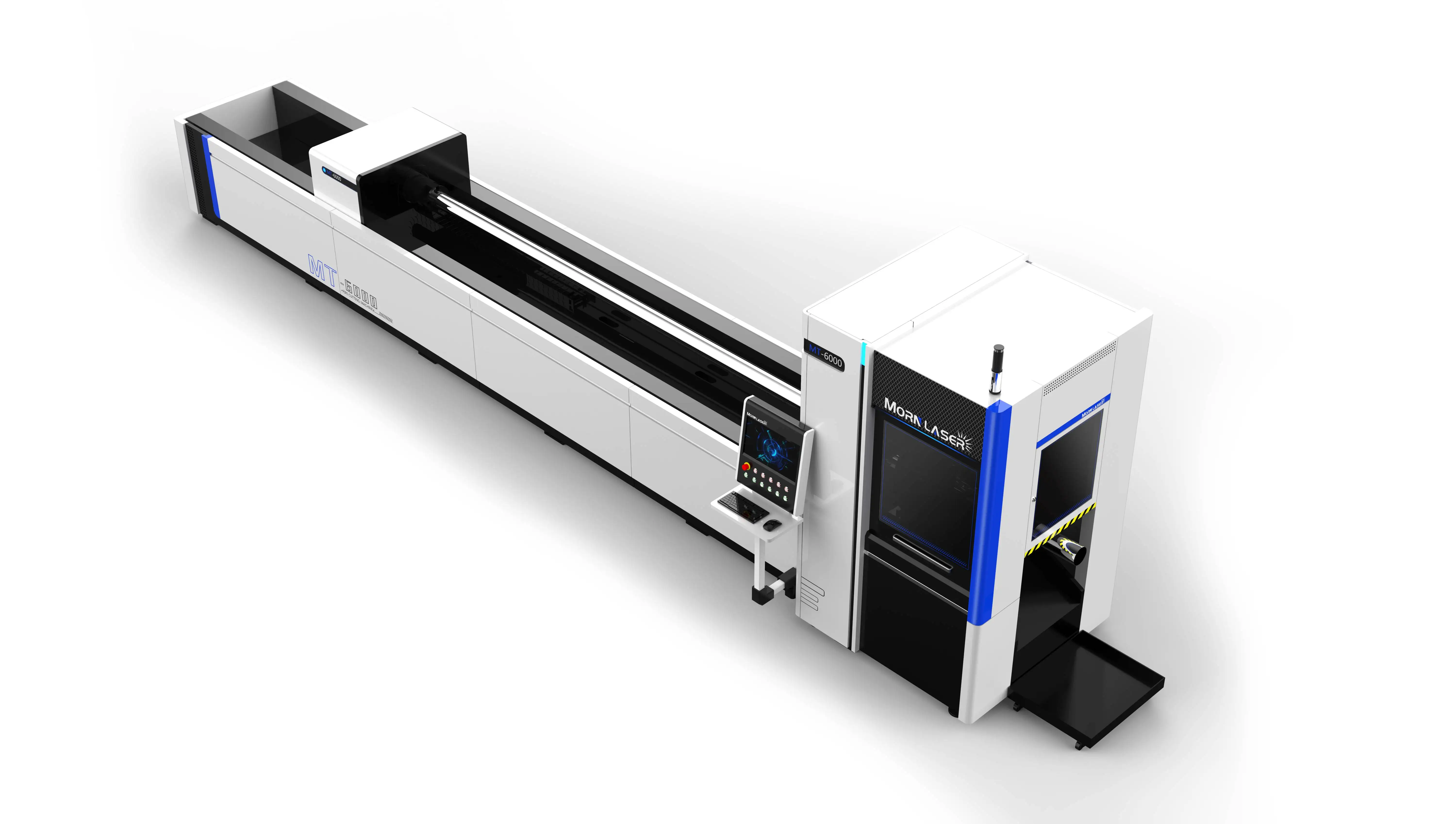 Square tube metal Cnc fiber laser cutting machine 3000w 6000w round pipe laser cutter machine price