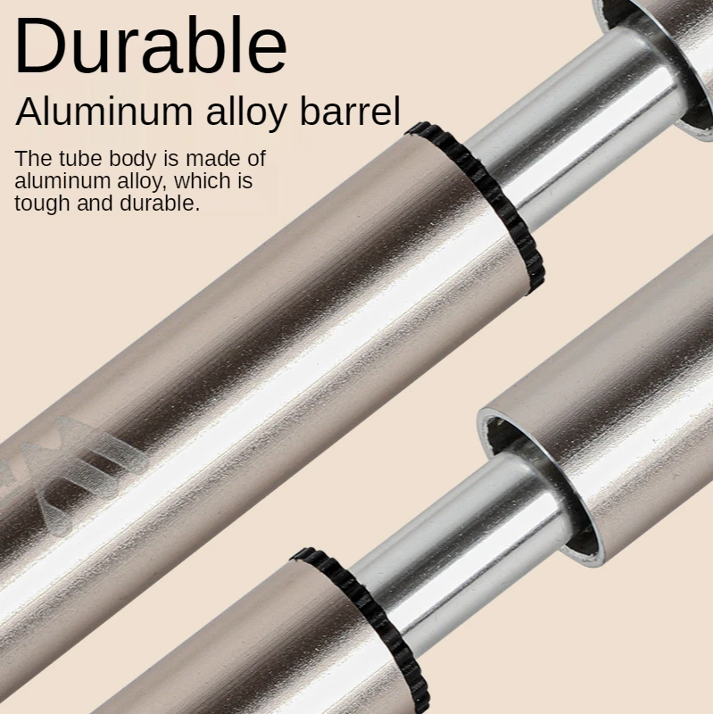 High-Pressure Bicycle Accessories Pump Aluminum Alloy Mini Portable With Hose Pump Outdoor Riding Equipment