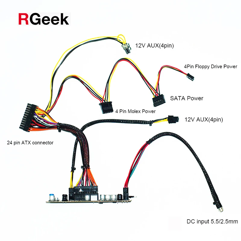  Модуль источника питания RGeek 19 в 200 Вт блок ATX