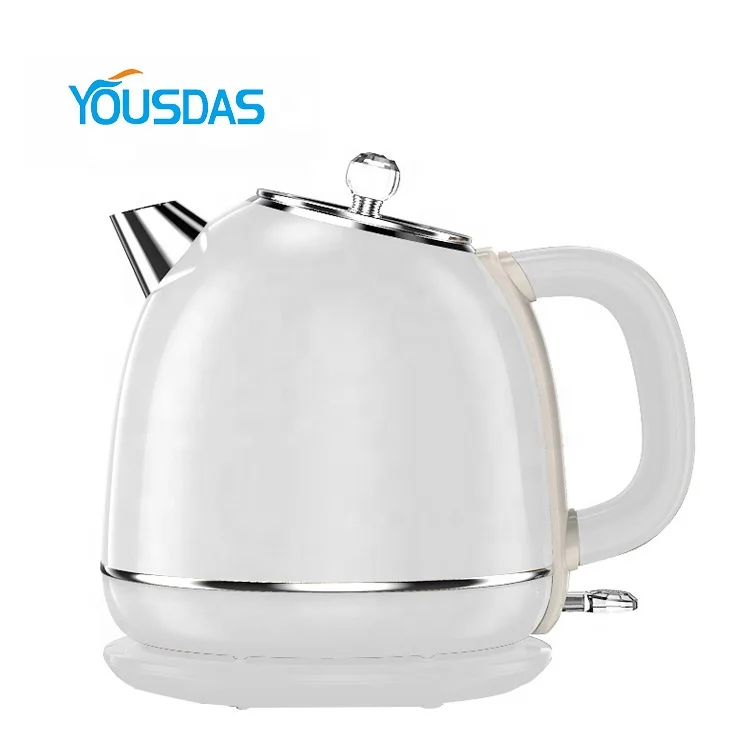Customized logo 1.8 liter hotel home appliance kettle electric tea kettle water boiler 2022 new design double wall kettle