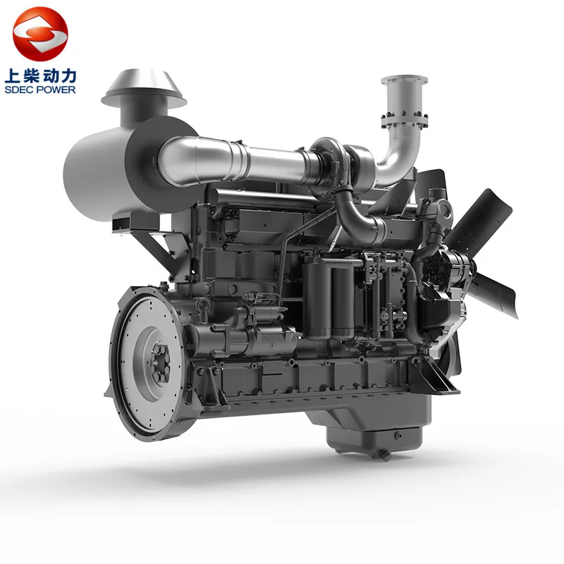 SDECSC25G genset diesel engine 405kW,459kW Turbo-Intercooler