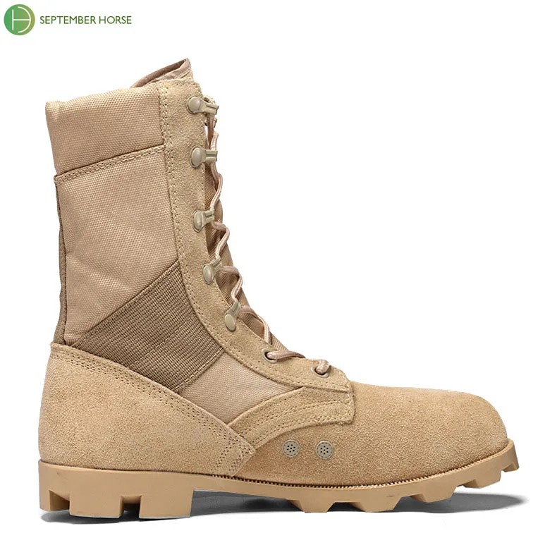 Suede leather light outdoor Desert boots boots tactical boots
