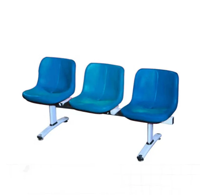 High-quality floor-standing armless hollow plastic flip-flop chairs, outdoor stadium activity bleacher chairs