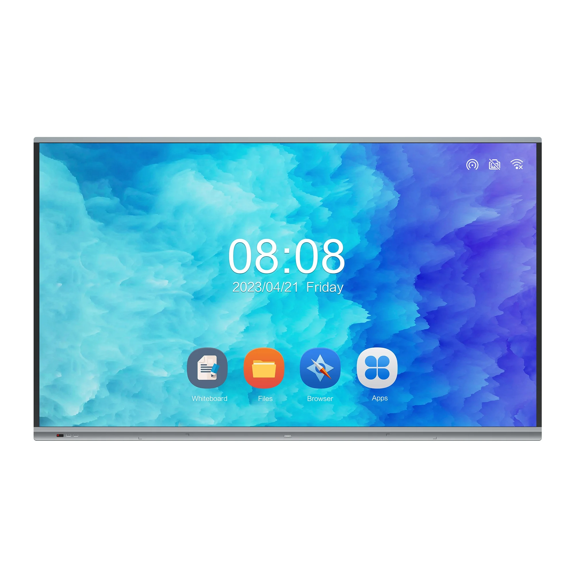 Electronic Interactive board 55 75 85 inch Video conference system all in one tablet computer 4K HD training teaching Classroom