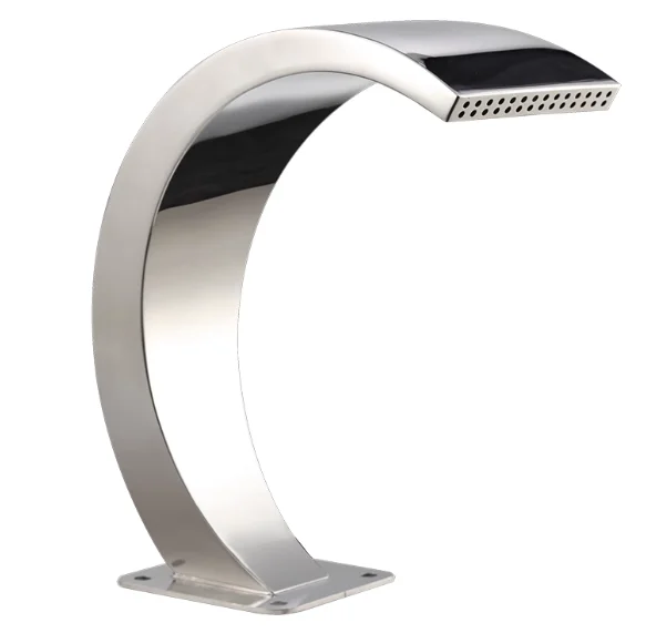 Manufacturer Supply Swimming pool fountain water blade waterfall with led light