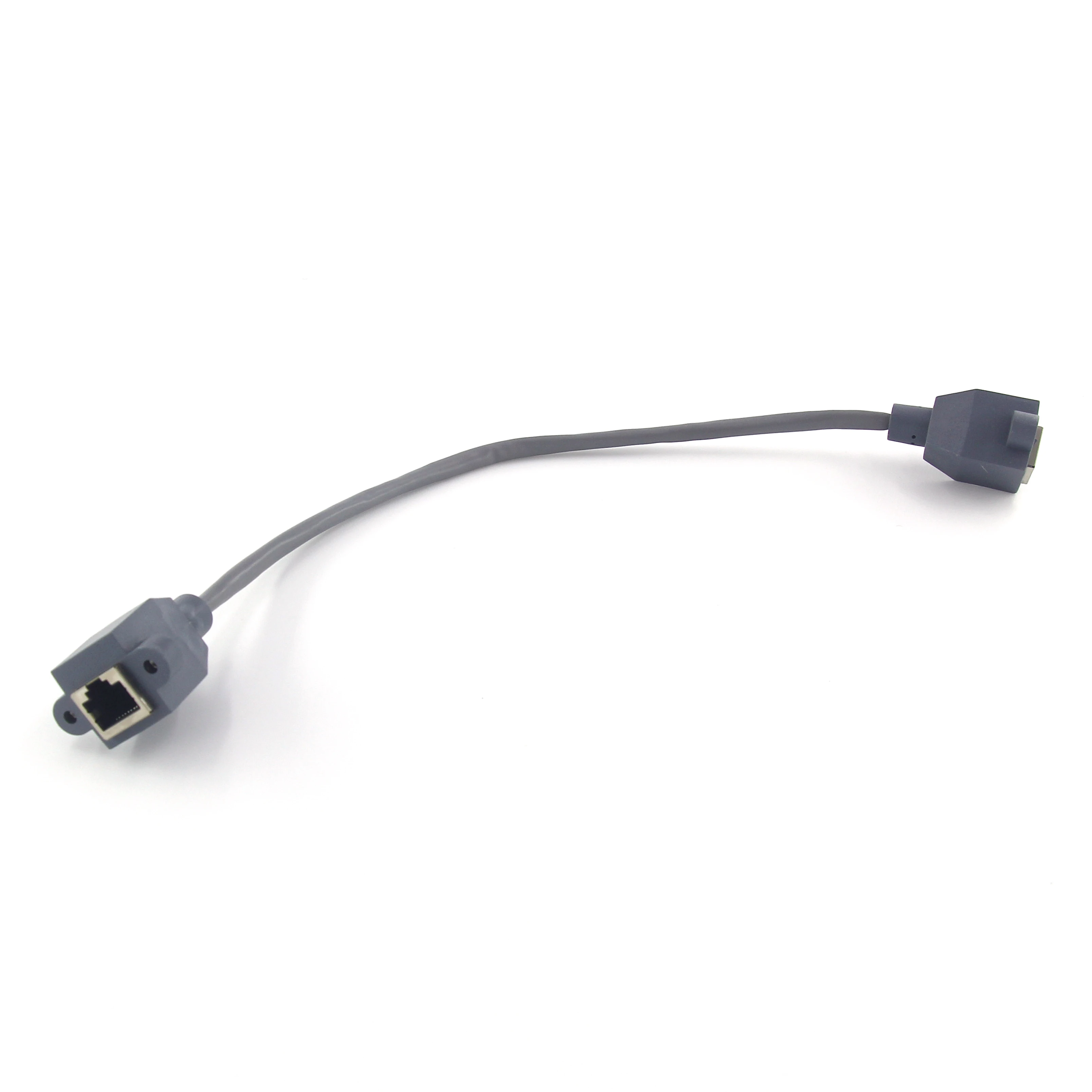 Custom Male to Female to Female Lan Rj45 Cable Ethernet Cable Utp Stp 4 Twisted Pairs network cable Cat5 Cat6 Cat7 Patch Cord