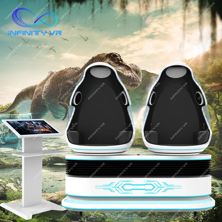 New Design VR Egg Chair Dinosaur Theme Park Virtual Reality Egg Chair Cinema Video Game Console Game Machine Small Area for Sale