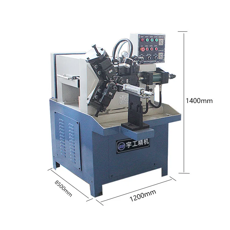 Three-axis ZC28-40 type Newest China Cnc Rebar Pipe automatic hydraulic Threading Rolling Machine