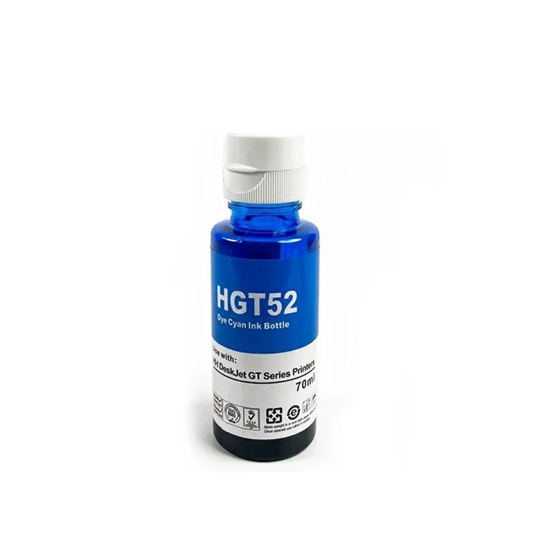Factory price Ink Bottle Gt51 Gt52 Gt53 Water Based Dye Ink for HP 310 410 319 419 318 418 Gt5820 Gt5810 Refill Ink
