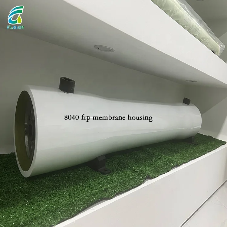 8040 glass steel membrane shell 8inch 1 core to 2 to 3t o 4 to 6 core RO reverse osmosis frp membrane housing