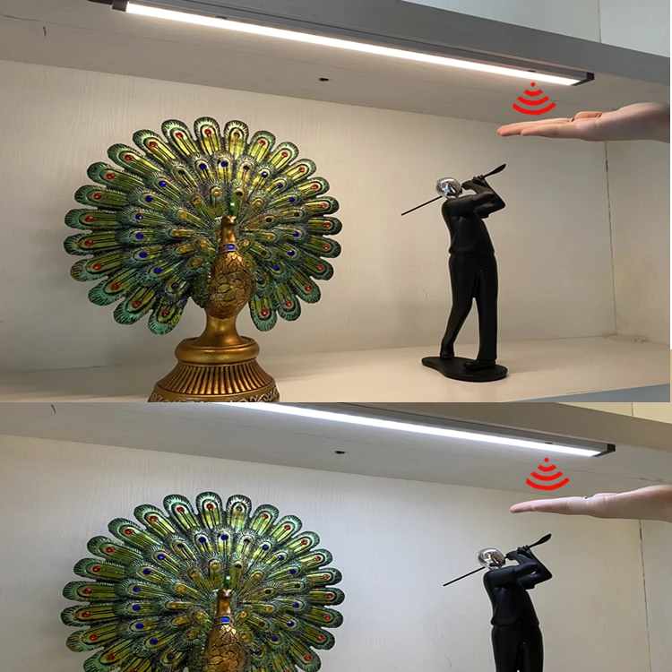 Kitchen door activated light switch 12/24V indoor PIR/IR motion led cabinet light touch sensor