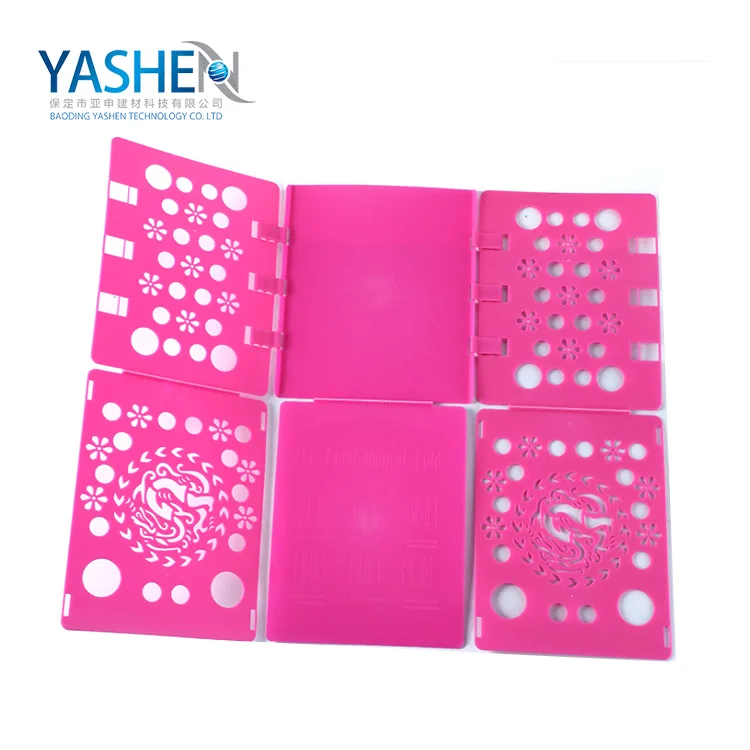 Складная доска для футболок Регулируемая Пластиковая одежды