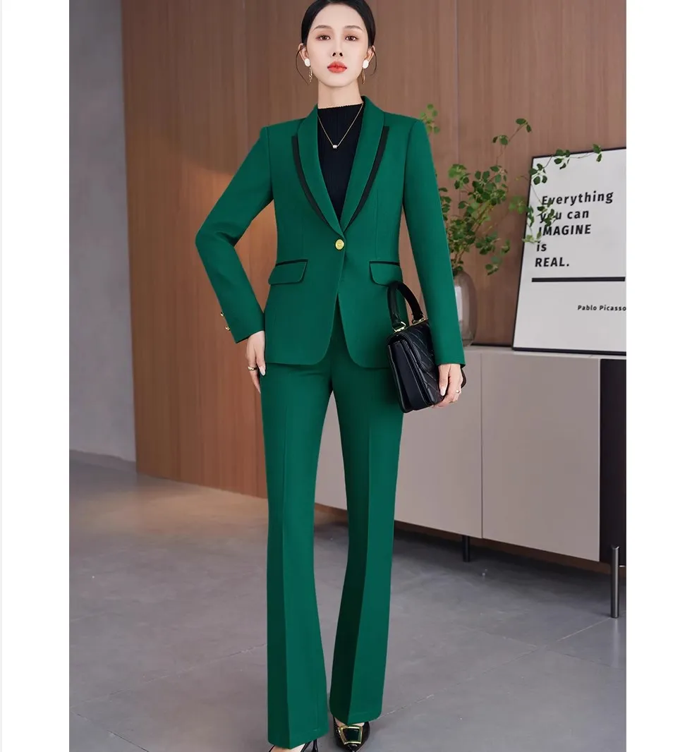 Formal Plus Size Women Suits Office Formal Woman Suits Two Pieces Professional Suits Set for Women