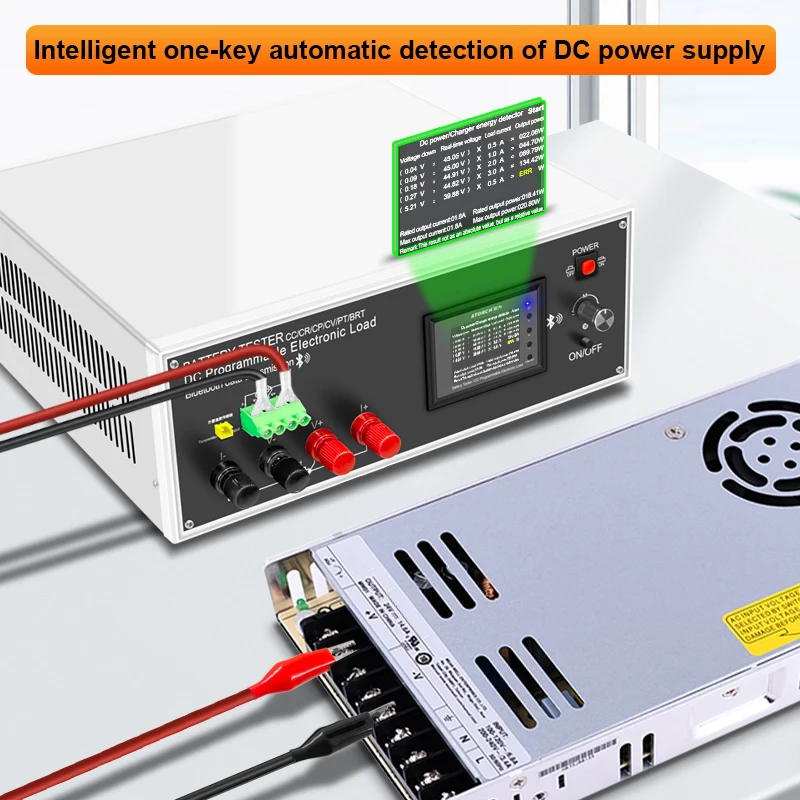 DLB-600W 200 В 40 А электронный тестер нагрузки постоянного тока программируемый Высокоточный прибор для контроля температуры