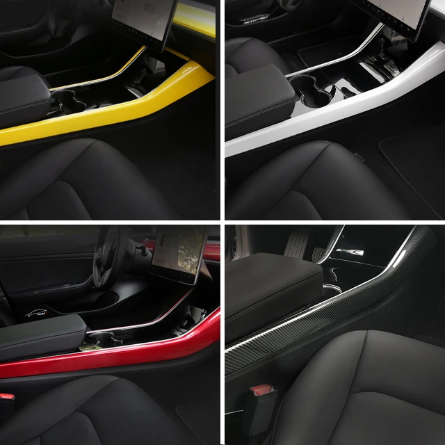 High Quality Center Console Side Panel Cover Accessories For Tesla model 3