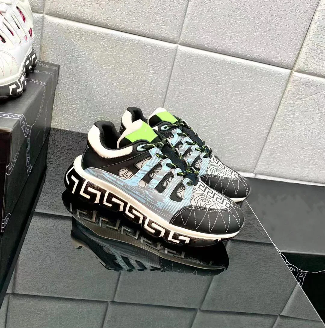 2024 NEW HHGH Wholesale Top High Wedge Luxury Trainers Designer logo Women Sneakers and Men Running Shoes Brand Sport Sneakers