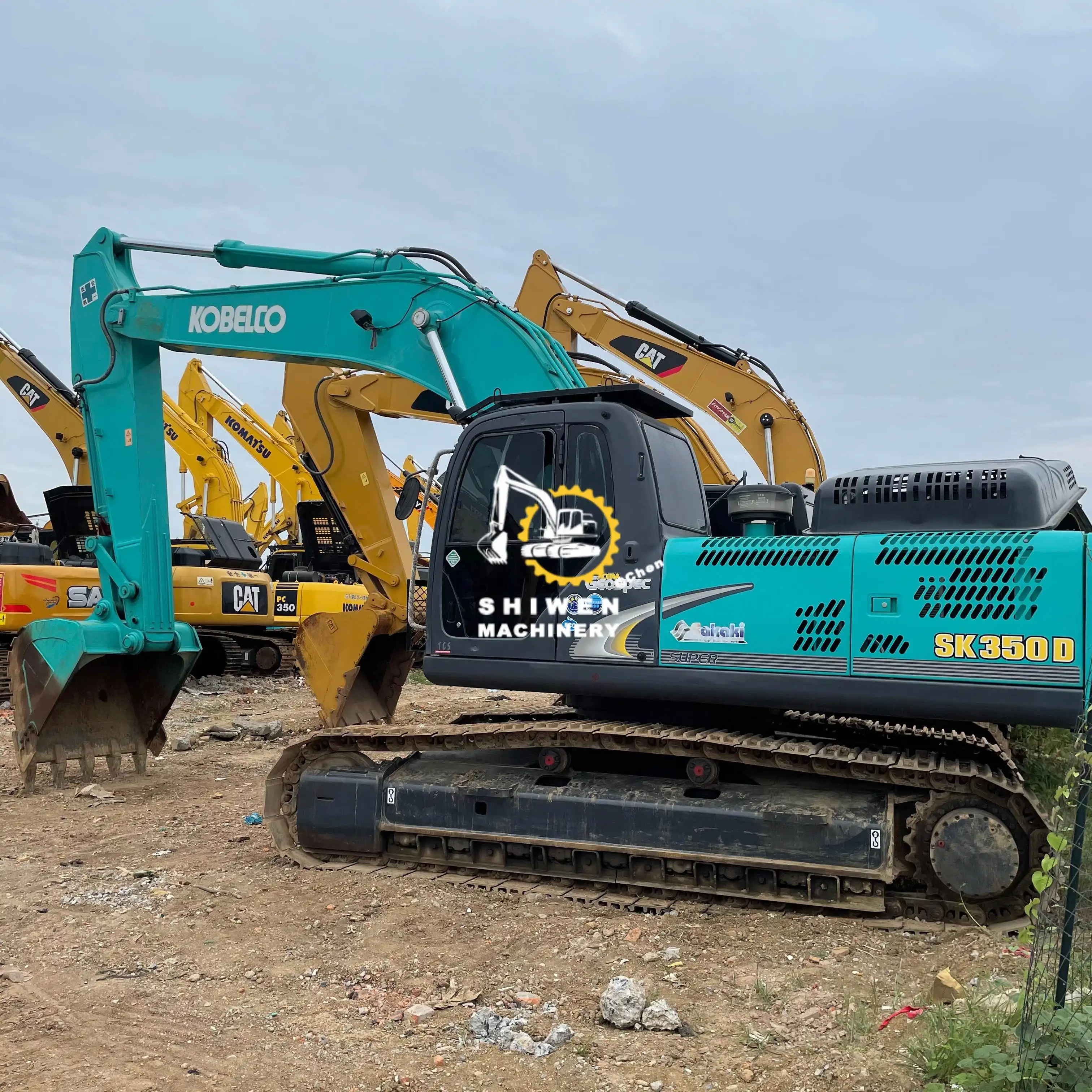 Kobelco Used SK350 35ton With Perfect Condition Used Digger, Kobelco SK350D SK350LC-8 SK350-8 Excavator