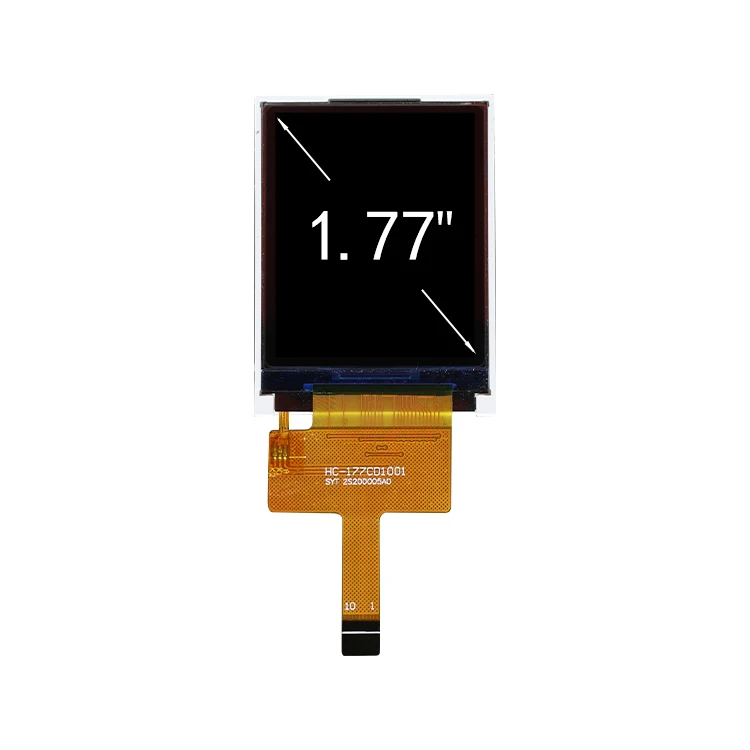 1.77inch TFT LCM LCD Display SPI Interface TFT Color Display1.77inch 240*320IPS ST7789V MCU Interface 1.77inch TFT Display