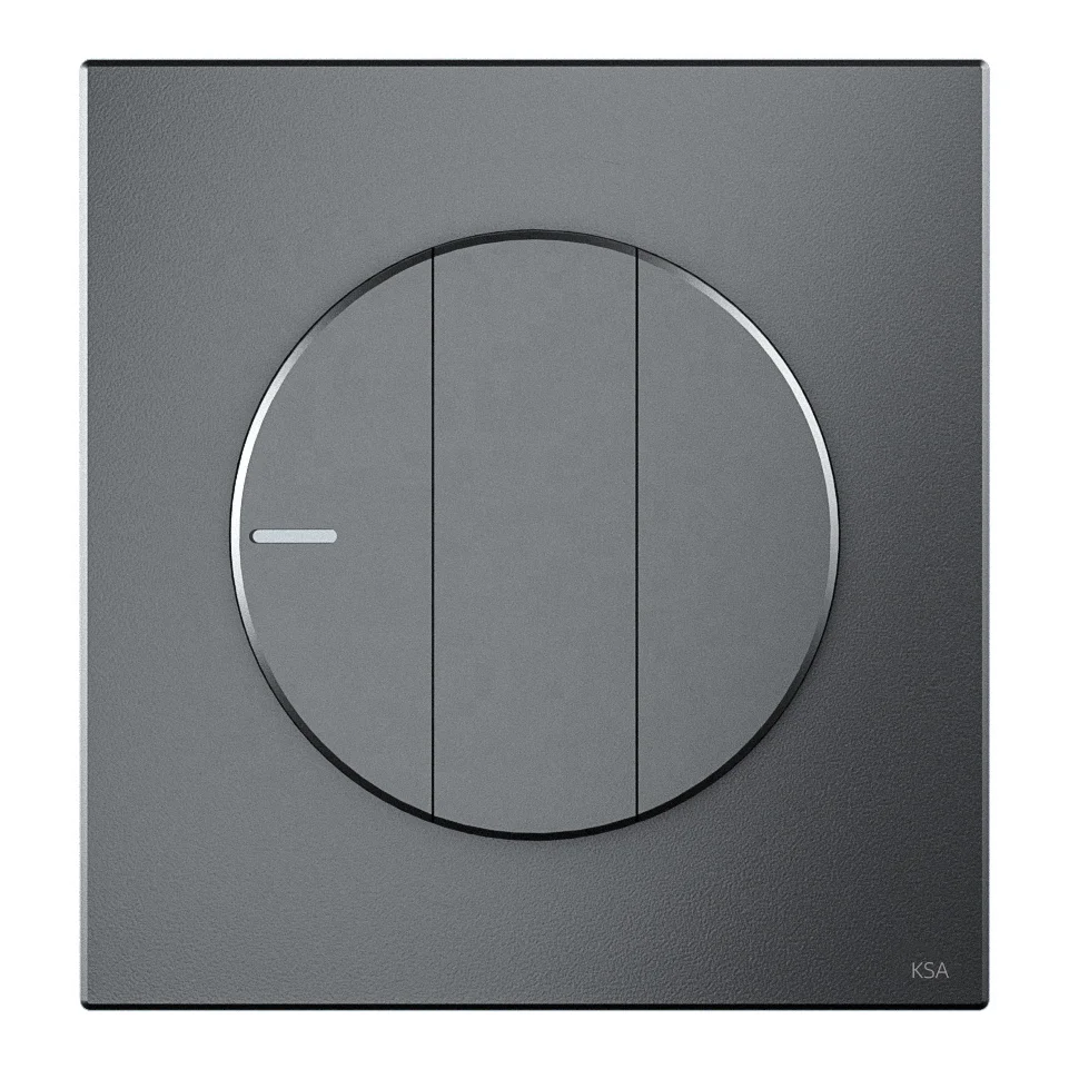 Good Quality Universal 1Gang 2Gang 3Gang home electric wall switch eu board switch socket