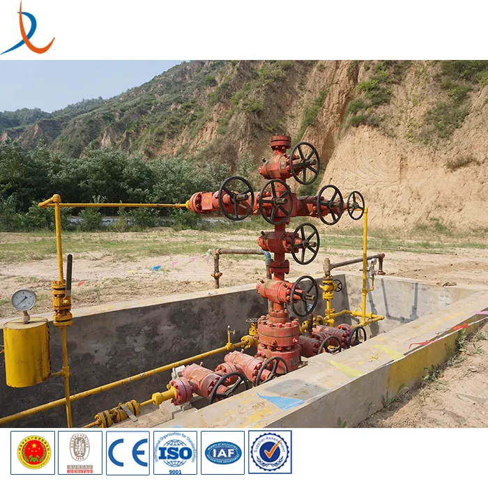 oil-gas field used high pressure wellhead christmas tree oil well Xmas tree producing tree