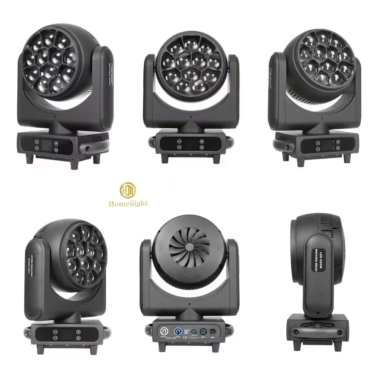 Dage stage lighting 12*40W LED focusing car accessories strobe light For luces dj beam led stage light