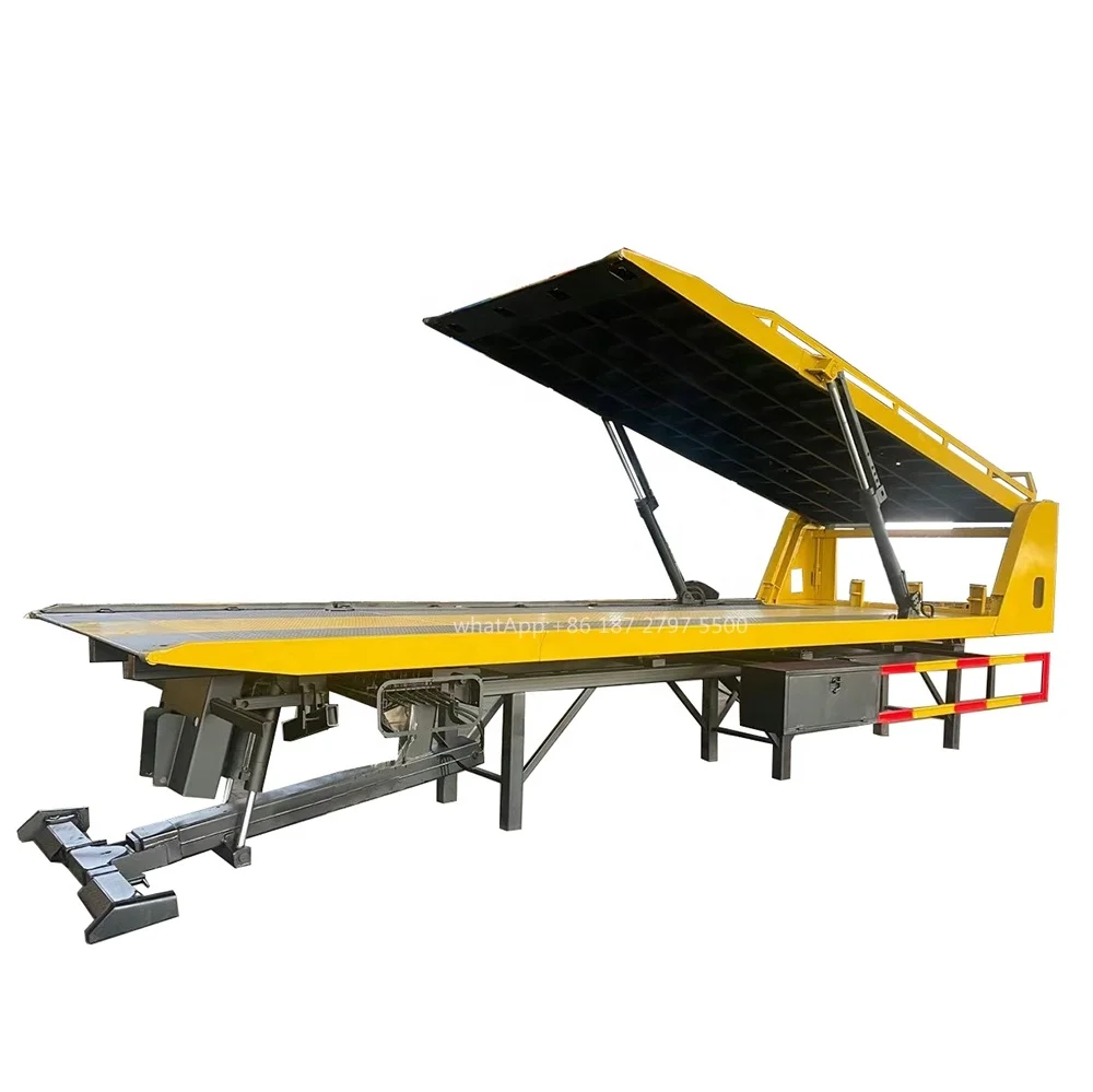 High quality 3 tons 4 tons 5 tons tow truck flatbed,double layer flatbed wrecker body tilt tray bed deck flatbed slide rollback