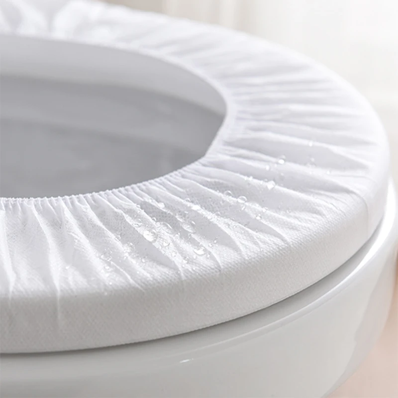 Pocket Size Portable Disposable Sanitary Toilet Seat Cover Toilet Seat Paper Toilet Paper Pad for Travel/Camping Bathroom Access