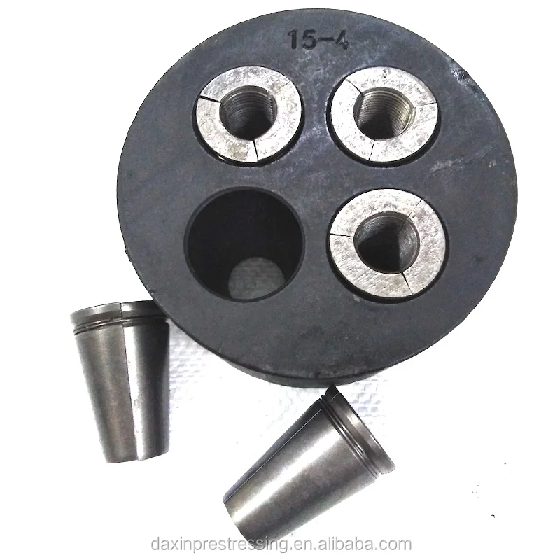 15.24 - 4 holes Daxin Factory concrete cable prestressed tensioning anchorage