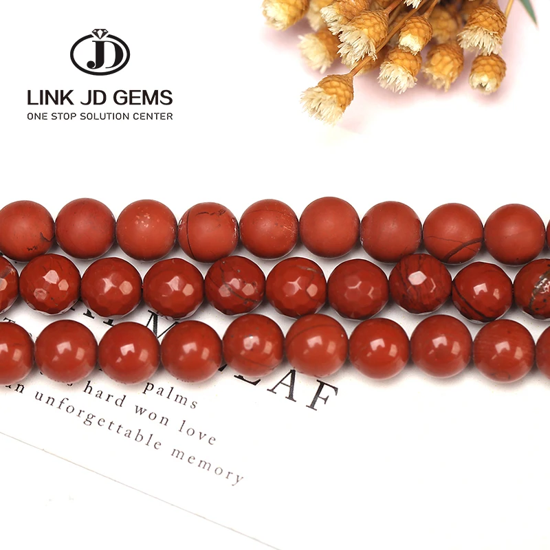 Натуральные гладкие круглые красные яшма 5A бусины 3-12 мм полуготовые для браслетов ручной работы «сделай сам» аксессуары драгоценный камень ювелирных изделий