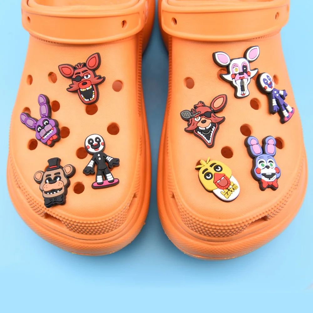 Charmes Game Clog Factory direct Clog charms kids pvc shoe decoration charms for kids clog