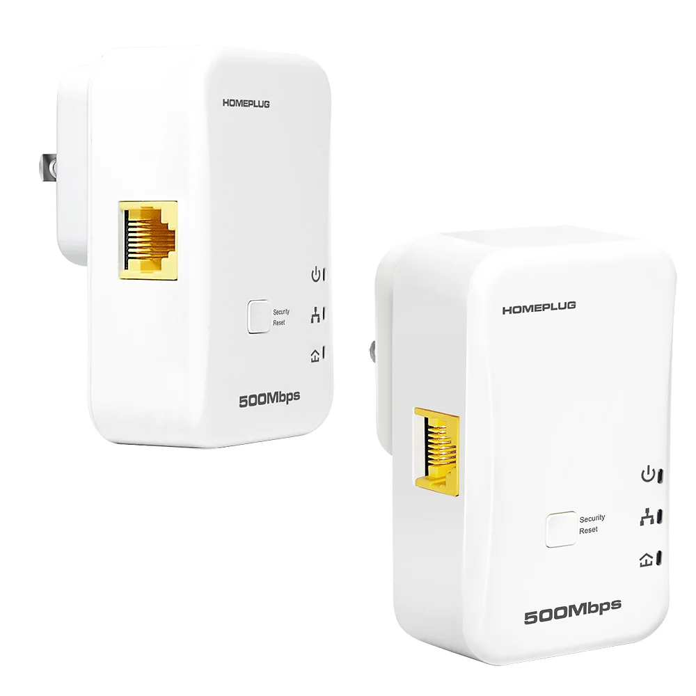 Powerline 500Mbps av500 Wired Homeplug Adapter with Competitive Price