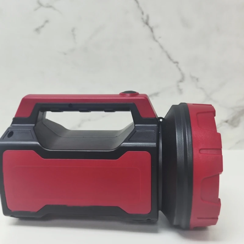 Long Range Hand-held Working Torch Powerful LED Lamp Portable Waterproof Searchlight With Side Light