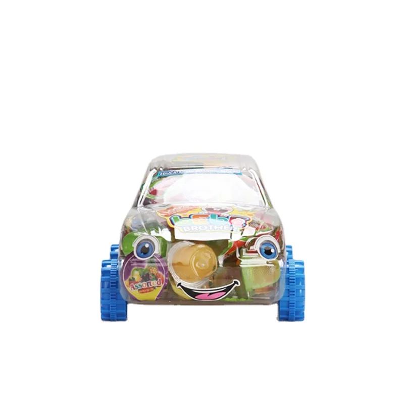 hot sales confectionery toys mini car with assorted jelly pop candy for kids gifts