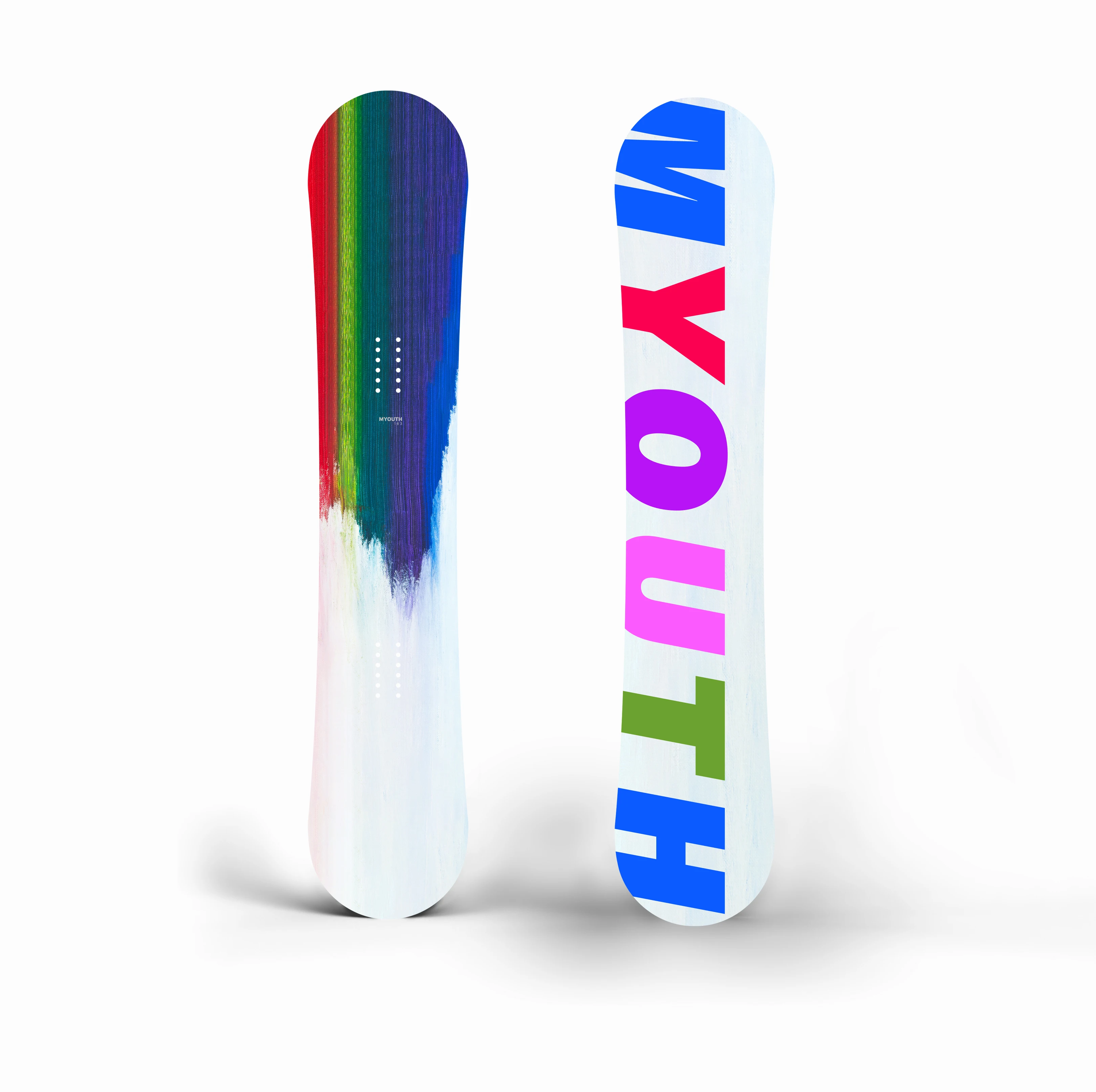 Ultra Durable Sandwich Wood Core Sintered Base All Mountain Twin Tip Type Snowboard