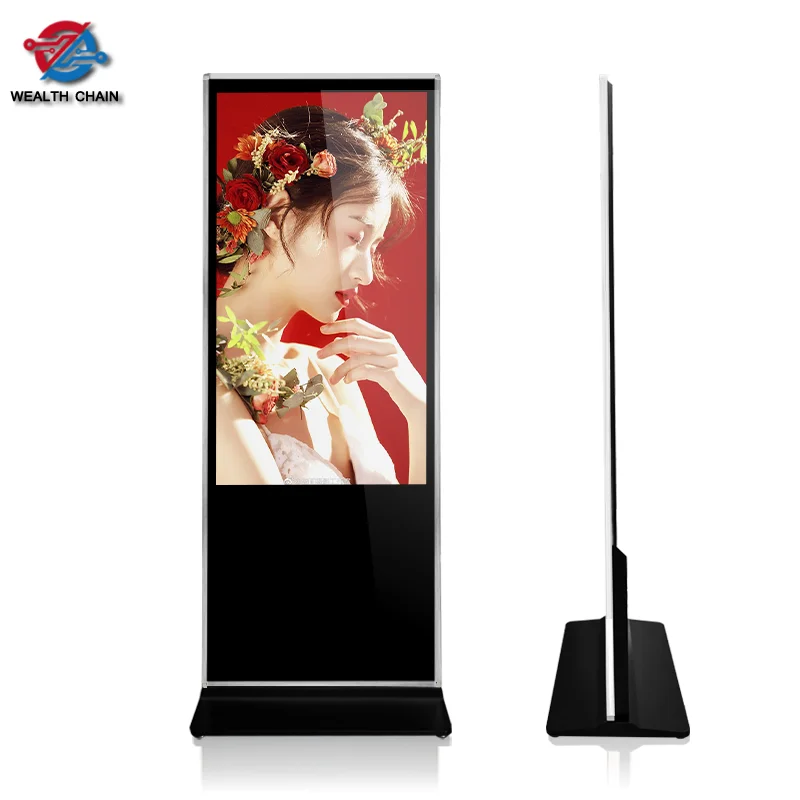 Цифровой вывески дисплей Ad напольный 3g Wifi Lcd видео техническая поддержка Крытый TFT онлайн 1