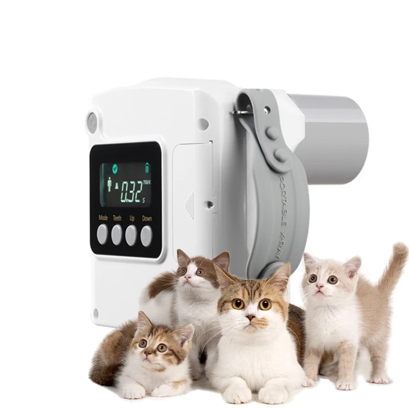 Ветеринарный стоматологический мобильный рентгеновский аппарат 70 кВ камера клиника Больница портативный