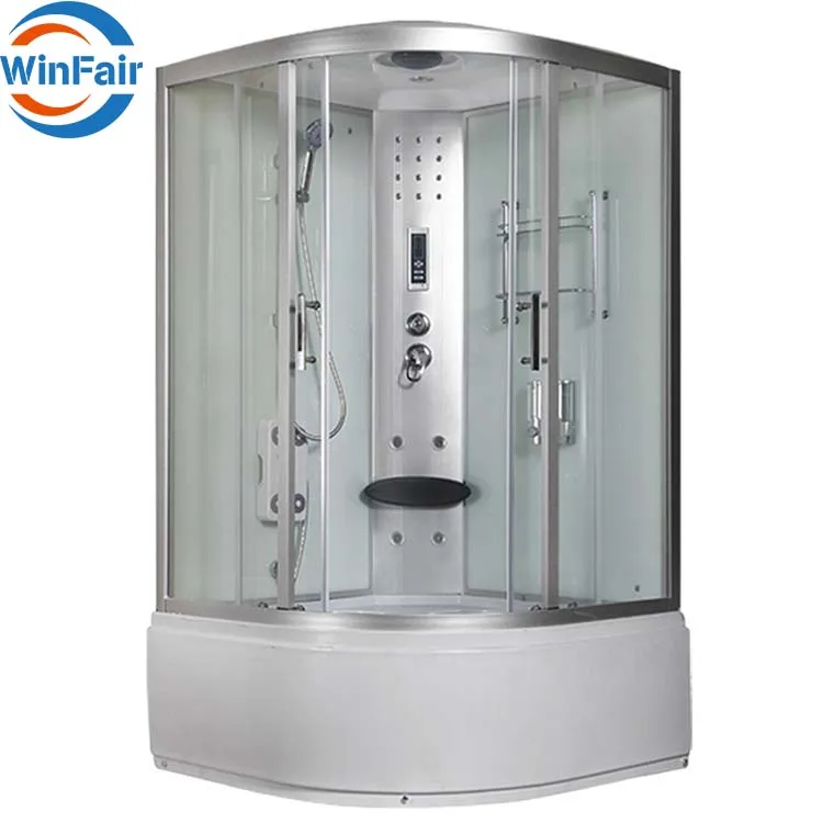WinFair Wholesale New Product Standing Capacity Bathroom Whirlpool Bath Massage Steam Shower Room Steam Shower Cabin