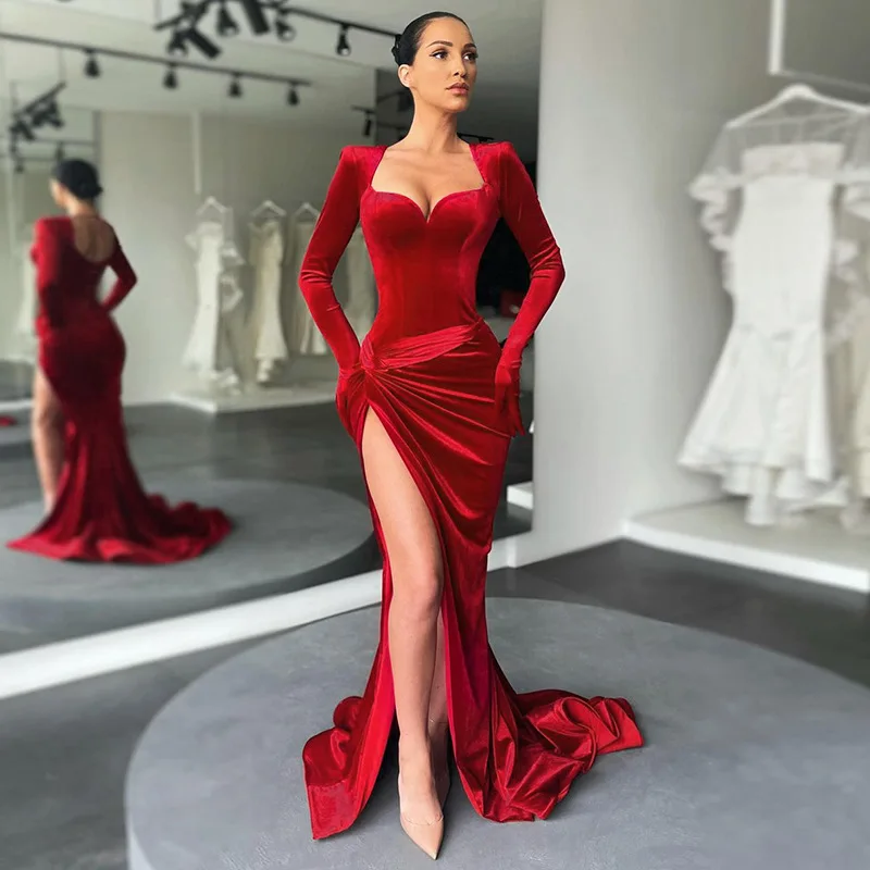 XLL Full length maxi dress womens luxury clothing 2021 prom dresses 2021 evening gowns sexy evening dresses