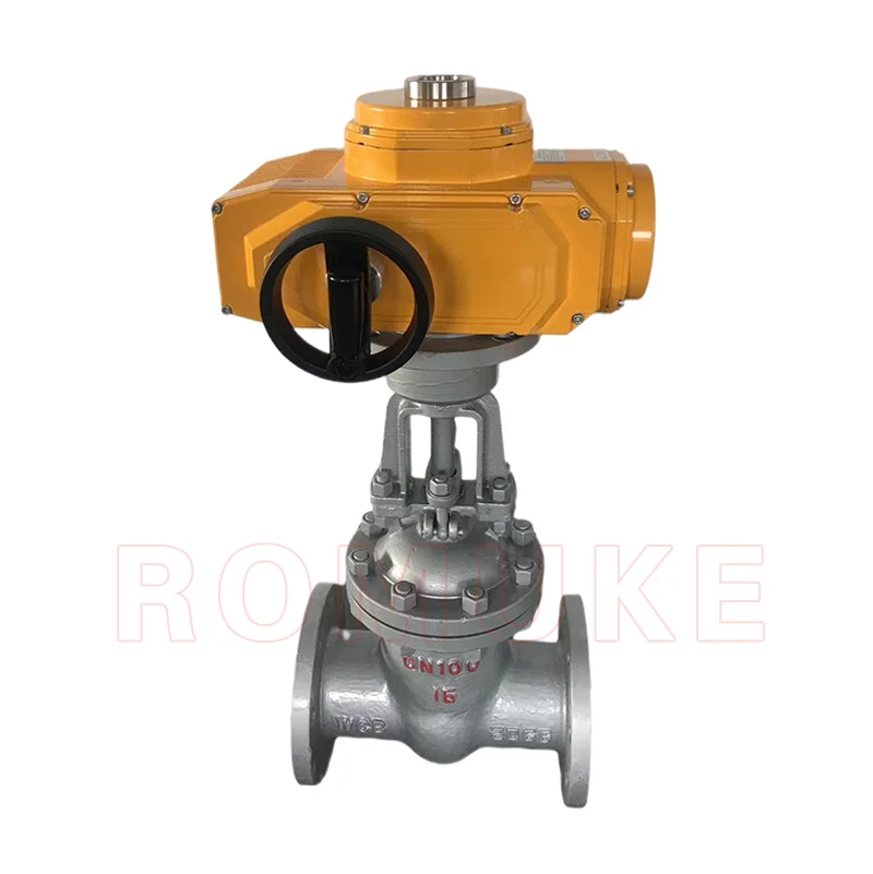 Z941H-16C   Carbon Steel WCB Rising Stem Wedge Flange Electric Gate Valve