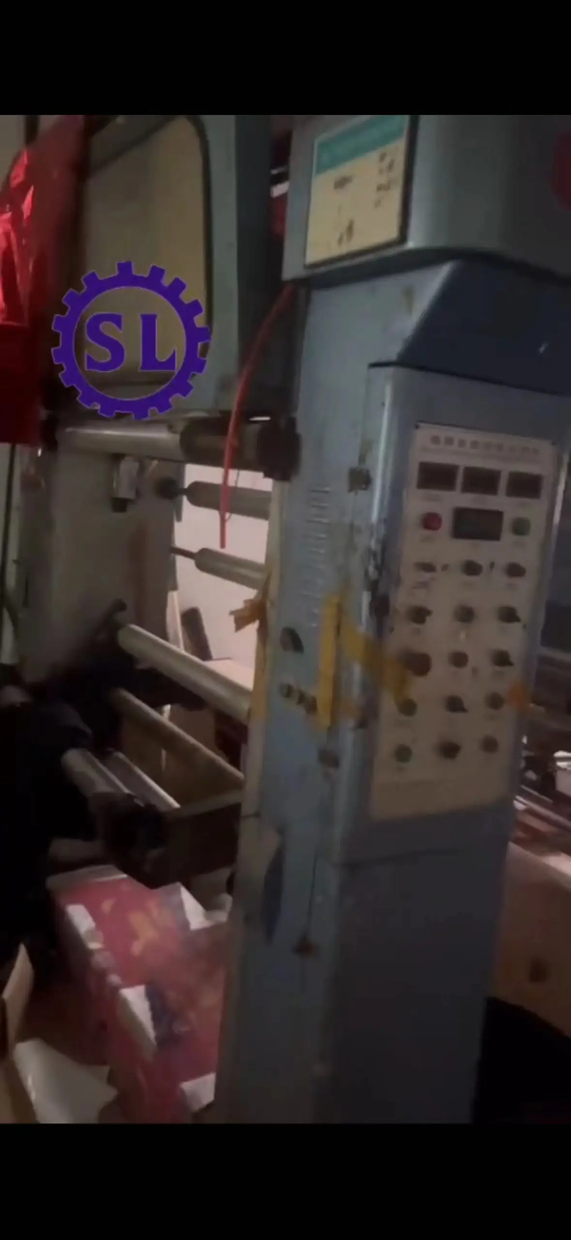 Used Automatic Roto Gravure Printing Machine 850 width 9 colors