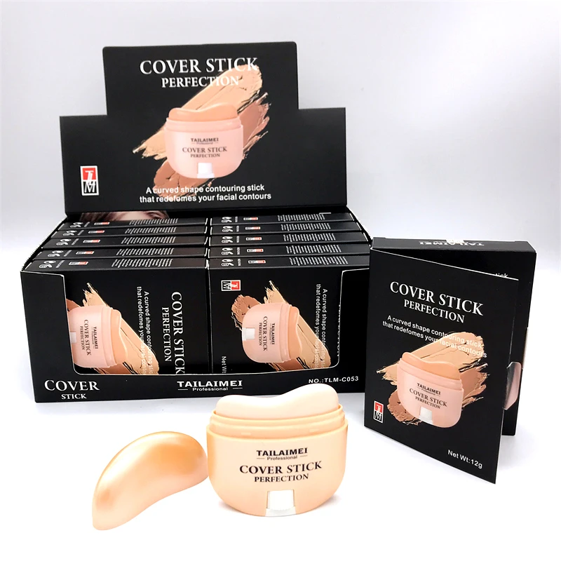 C053 Tailaimei Spf 30 Cosmetic Correcting Concealer Face Makeup Full Coverage Contour Foundation Concealer Stick