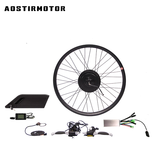 High power 50 kmh 26 rear wheel 1500 watts hub motor 48 volts electric bike kit