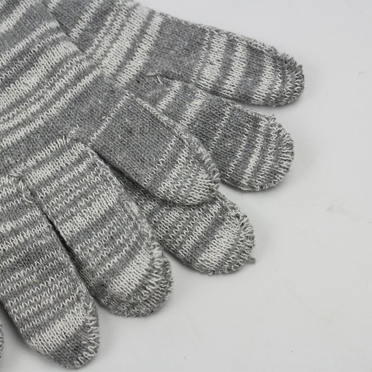 Wholesale manufacture Safety Gloves mix color cotton knitted hand construction work Gloves